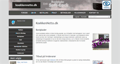 Desktop Screenshot of koekkennetto.dk
